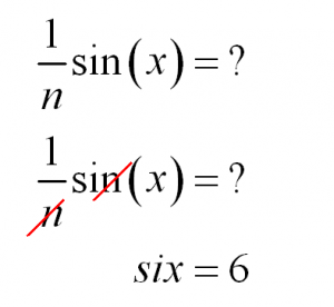six equation