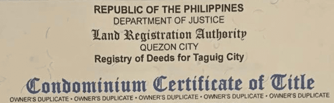 Celebrating Small Victories - I Got My Certificate of Title Today (September 24, 2019)! Celebrating Small Victories - I Got My Certificate of Title Today (September 24, 2019)!