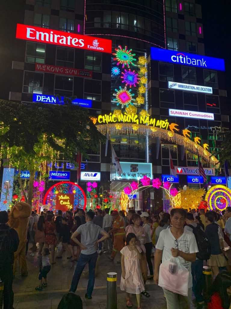 early FI destination Ho Chi Minh City bustling